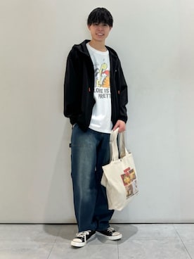 「BACK NUMBER（バックナンバー）のアイテム」を使った、Rightonさん（メンズ・175cm）の春コーディネート