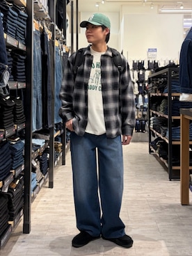 「BACK NUMBER（バックナンバー）のアイテム（トップス）」を使った、Rightonさん（メンズ・175cm）の春コーディネート