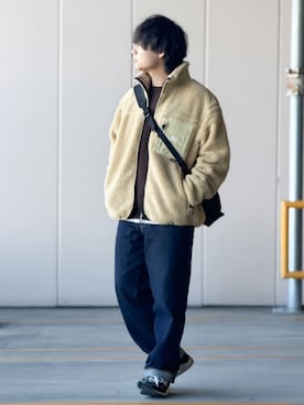 「アイテム（その他トップス）」を使った、Rightonさん（メンズ・169cm）の冬コーディネート