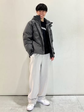 「Right-on（ライトオン）のアイテム」を使った、Rightonさん（メンズ・175cm）の冬コーディネート