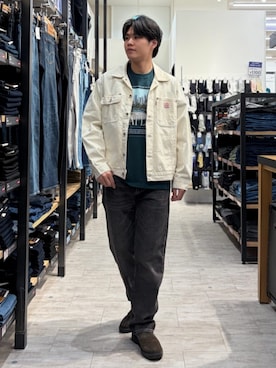 「BACK NUMBER（バックナンバー）のアイテム（トップス）」を使った、Rightonさん（メンズ・175cm）の春コーディネート