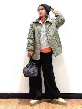 Rightonさん（レディース・157cm）の冬コーディネート