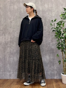 「スエット」｜Rightonさん（レディース・162cm）の秋コーディネート