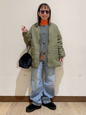 Rightonさん（レディース・152cm）の冬コーディネート