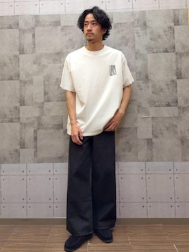 「BACK NUMBER（バックナンバー）のアイテム（トップス）」を使った、Rightonさん（メンズ・171cm）の春コーディネート