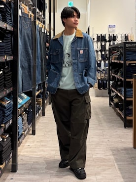 「BACK NUMBER（バックナンバー）のアイテム」を使った、Rightonさん（メンズ・175cm）の春コーディネート