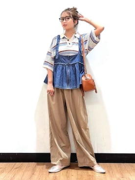 Rightonさん（レディース・157cm）の春コーディネート