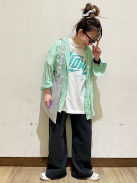 「Right-on（ライトオン）のアイテム（トップス）」を使った、Rightonさん（レディース・152cm）の春コーディネート