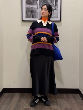 「Right-on（ライトオン）のアイテム」を使った、Rightonさん（レディース・166cm）の冬コーディネート