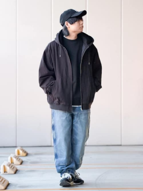 BACK NUMBER ブルゾン アウター 「BACK NUMBER」ボックスシルエット