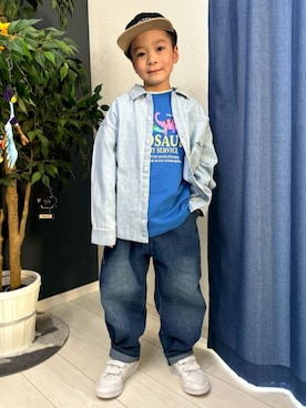 Rightonさん（キッズ・120cm）の春コーディネート