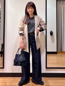 Rightonさん（レディース・166cm）の冬コーディネート