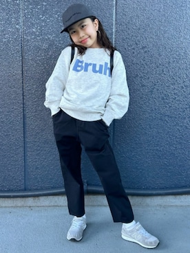 Rightonさん（キッズ・128cm）の冬コーディネート