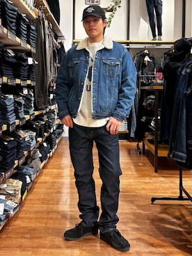 「BACK NUMBER（バックナンバー）のアイテム」を使った、Rightonさん（メンズ・175cm）の冬コーディネート