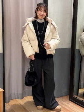 Rightonさん(レディース・164cm)の冬コーディネート