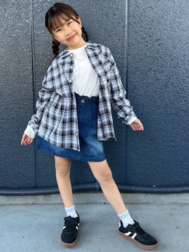 Rightonさん（キッズ・130cm）の春コーディネート