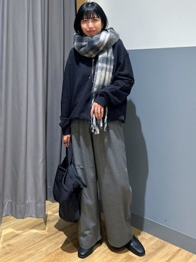 「ニット/セーター」｜Rightonさん（レディース・158cm）の秋コーディネート