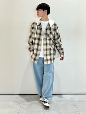 「BACK NUMBER（バックナンバー）のアイテム」を使った、Rightonさん（メンズ・175cm）の冬コーディネート