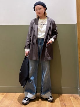 Rightonさん（レディース・157cm）の冬コーディネート