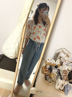 「FINAL DECISION（ファイナルディシジョン）のアイテム」を使った、ariaさん（レディース・157cm）の夏コーディネート