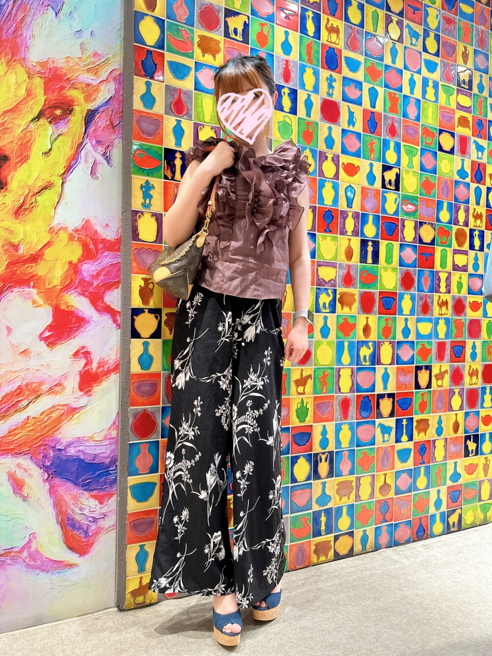 SNIDEL（スナイデル）の「バックデザインフリルブラウス（シャツ