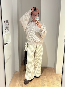 「eL（エル）のアイテム」を使った、ぎちこ(Jeanasis)さん（レディース・145cm）の秋コーディネート