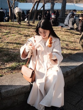 「PERNA（ペルナ）のアイテム」を使った、Spring♡さん（レディース・164cm）の春コーディネート