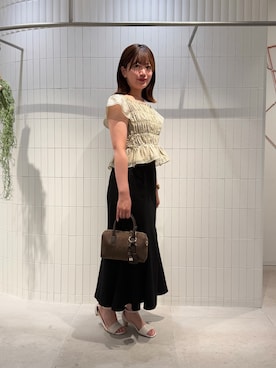 Asakoさん(レディース・159cm)の夏コーディネート