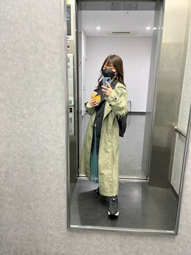 「UNITED TOKYO（ユナイテッドトウキョウ）のアイテム（その他アウター）」を使った、 Emiさん（レディース・151cm）の春コーディネート