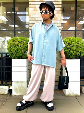 KNさん（メンズ・170cm）の夏コーディネート