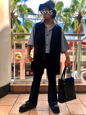 KNさん（メンズ・170cm）の夏コーディネート