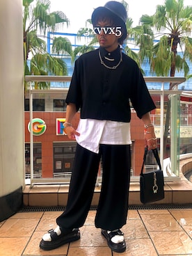 KNさん（メンズ・170cm）の夏コーディネート