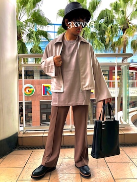 KNさん（メンズ・170cm）の秋コーディネート