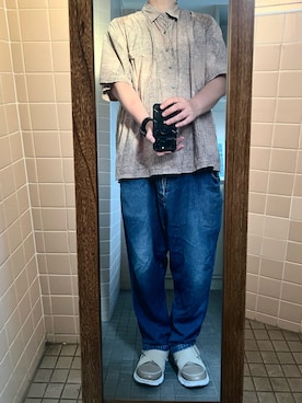 「Johnbull Private labo（ジョンブルプライベートラボ）のアイテム」を使った、JUN3さん（メンズ・171cm）の春コーディネート