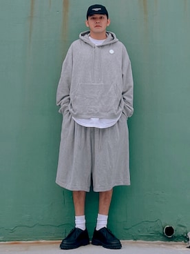 「sillage」｜「アイテム（帽子）」を使った、RYAN Zさん（メンズ・176cm）の秋コーディネート