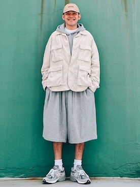 「Sillage（シアージ）のアイテム（ジャケット/アウター）」を使った、RYAN Zさん（メンズ・176cm）の冬コーディネート