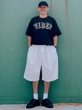 「sillage」｜「アイテム（アクセサリー）」を使った、RYAN Zさん（メンズ・176cm）の秋コーディネート