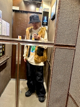 「no.（ナンバー）のアイテム」を使った、すんさん（メンズ・175cm）の春コーディネート