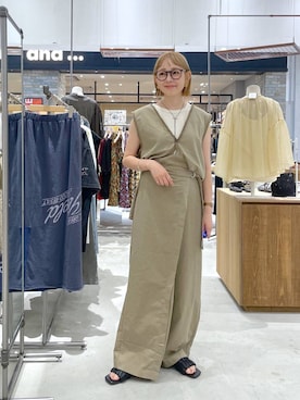 chamiさん（レディース・154cm）の夏コーディネート