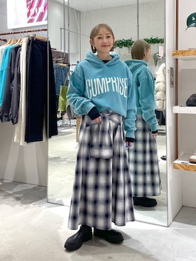 chamiさん（レディース・154cm）の冬コーディネート