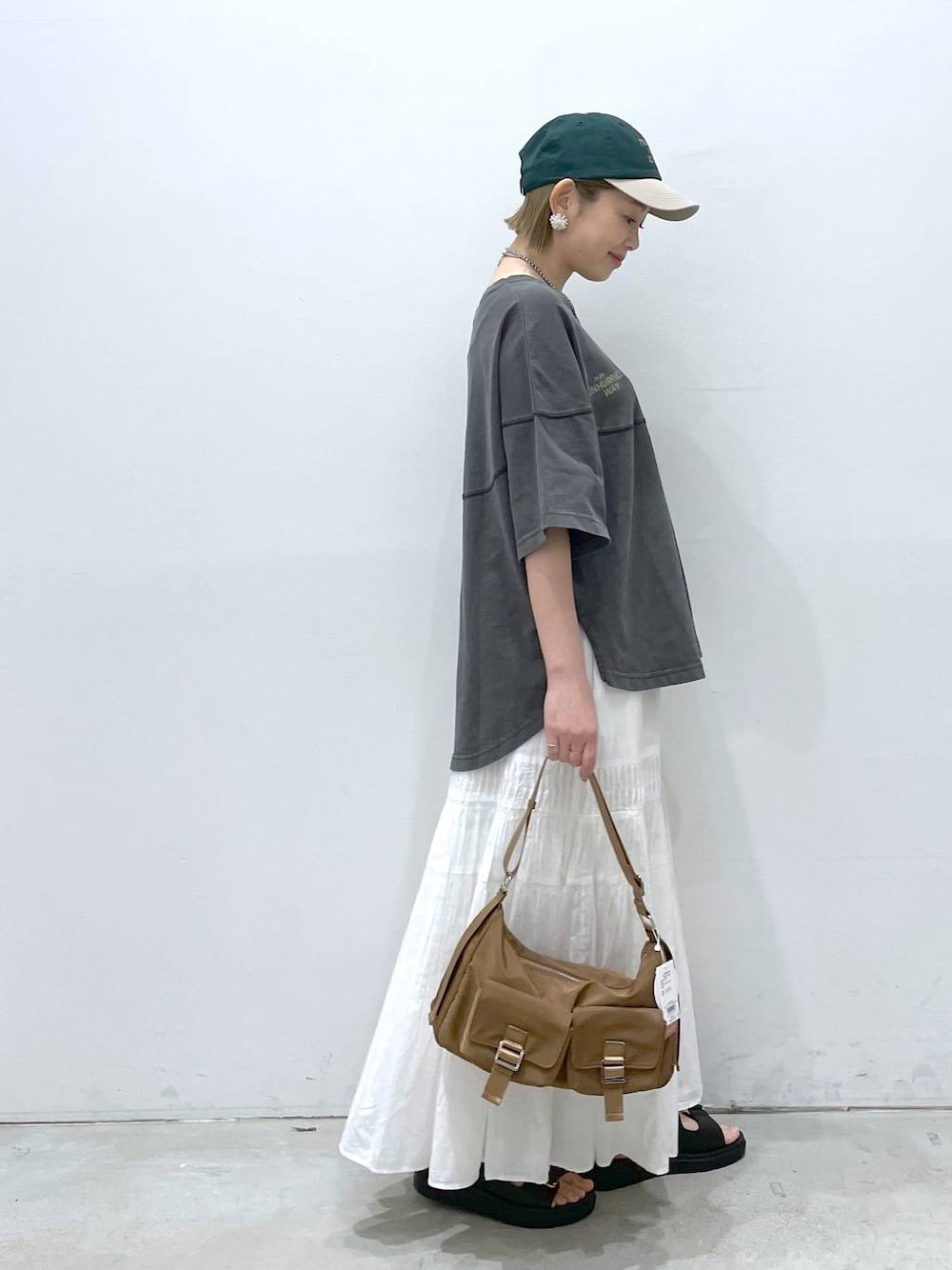 ダブルポケットショルダー 290393を使った人気ファッション