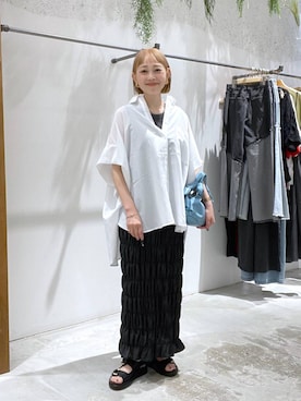 chamiさん（レディース・154cm）の夏コーディネート