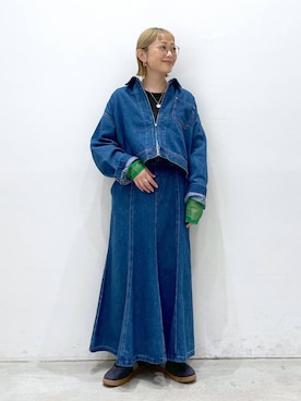 chamiさん(レディース・154cm)の冬コーディネート