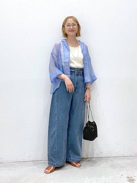 chamiさん（レディース・154cm）の夏コーディネート