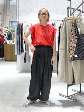 chamiさん（レディース・154cm）の夏コーディネート