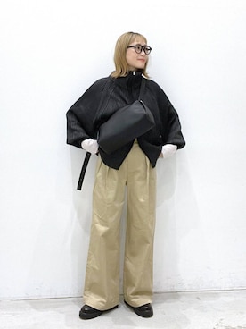 chamiさん（レディース・154cm）の秋コーディネート