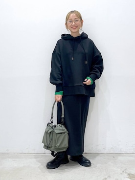 chamiさん（レディース・154cm）の冬コーディネート