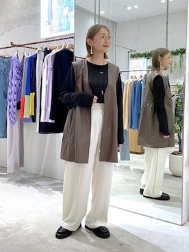 chamiさん（レディース・154cm）の秋コーディネート