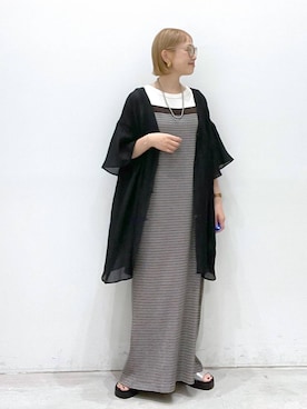 chamiさん（レディース・154cm）の夏コーディネート