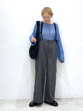 chamiさん（レディース・154cm）の秋コーディネート